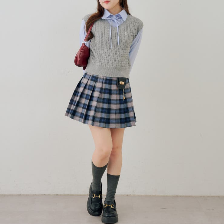 シャツ+ニットベストドッキングプルオーバー | RMAF　NICE CLAUP / OLIVE des OLIVE | 詳細画像41 