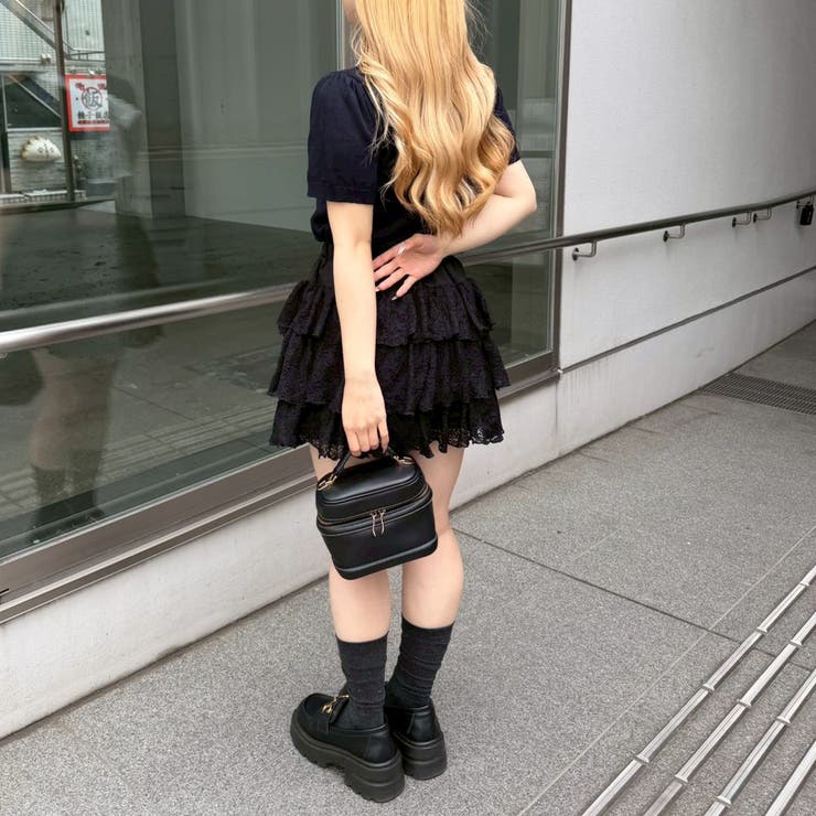 レースボウタイ半袖ニット | RMAF　NICE CLAUP / OLIVE des OLIVE | 詳細画像7 