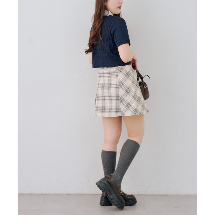 2枚衿ダブルジップカーディガン | RMAF　NICE CLAUP / OLIVE des OLIVE | 詳細画像8 