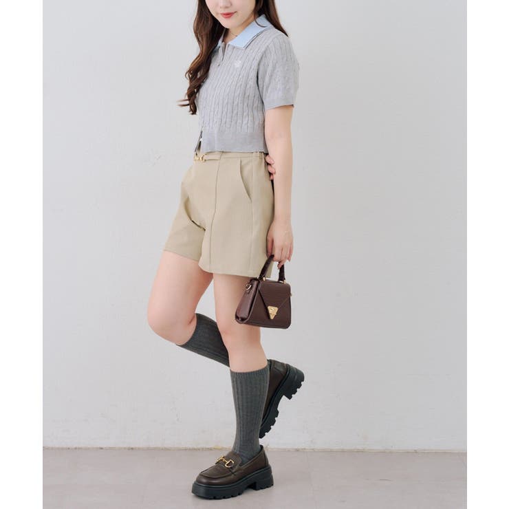 2枚衿ダブルジップカーディガン | RMAF　NICE CLAUP / OLIVE des OLIVE | 詳細画像19 