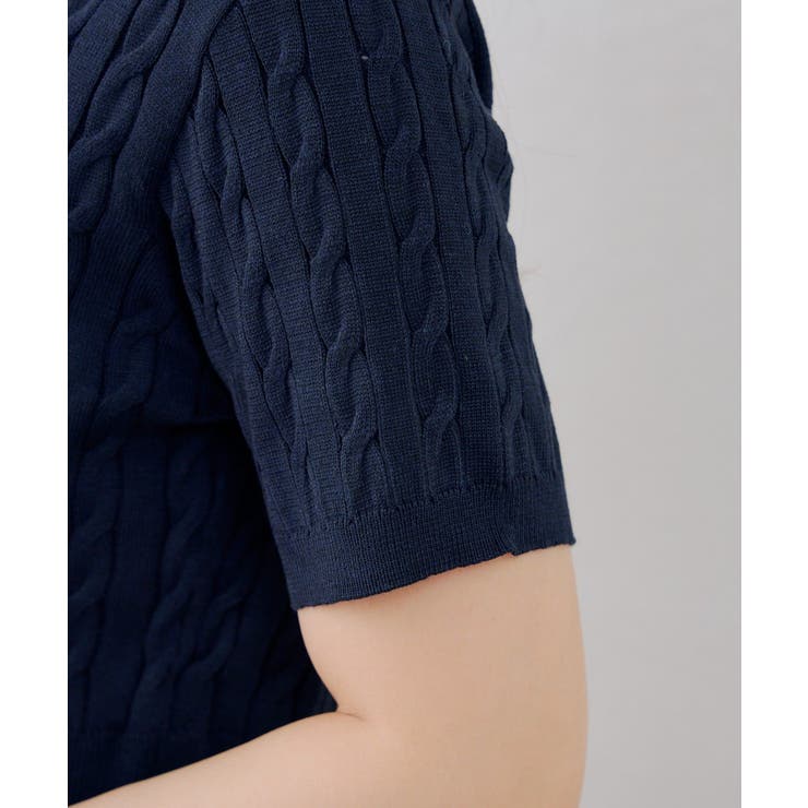 2枚衿ダブルジップカーディガン | RMAF　NICE CLAUP / OLIVE des OLIVE | 詳細画像36 