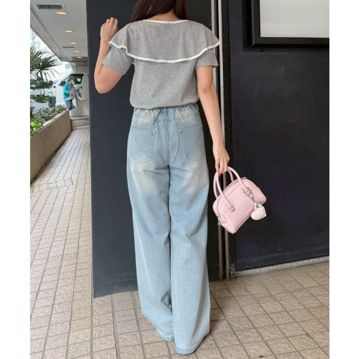 半袖リボントップス | RMAF　NICE CLAUP / OLIVE des OLIVE | 詳細画像11 