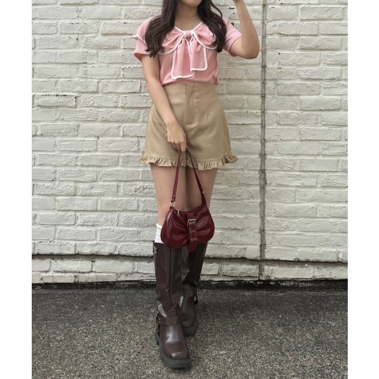 半袖リボントップス | RMAF　NICE CLAUP / OLIVE des OLIVE | 詳細画像20 