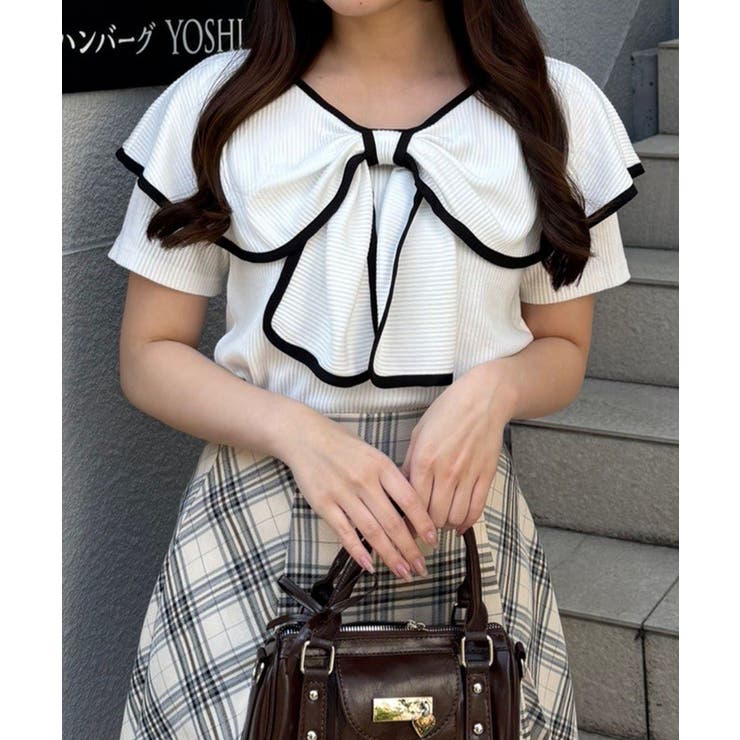 オフ | 半袖リボントップス | RMAF　NICE CLAUP / OLIVE des OLIVE