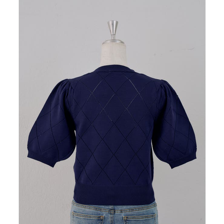 オーガンちびリボン半袖ニット | RMAF　NICE CLAUP / OLIVE des OLIVE | 詳細画像7 