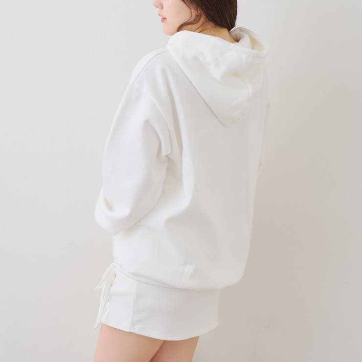 スパンコールロゴ裏起毛パーカー | RMAF　NICE CLAUP / OLIVE des OLIVE | 詳細画像10 