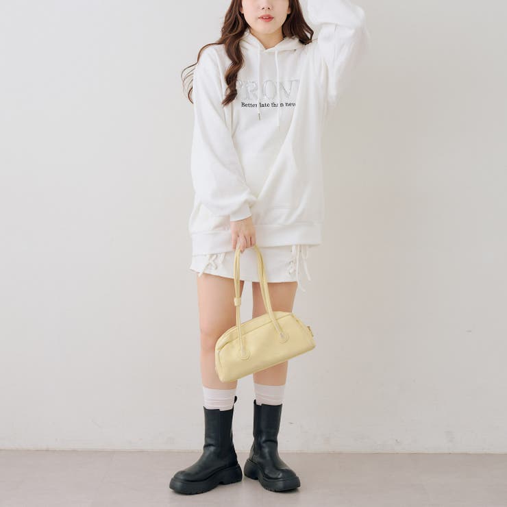 スパンコールロゴ裏起毛パーカー | RMAF　NICE CLAUP / OLIVE des OLIVE | 詳細画像12 