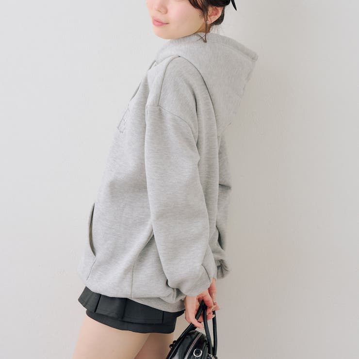 スパンコールロゴ裏起毛パーカー | RMAF　NICE CLAUP / OLIVE des OLIVE | 詳細画像17 