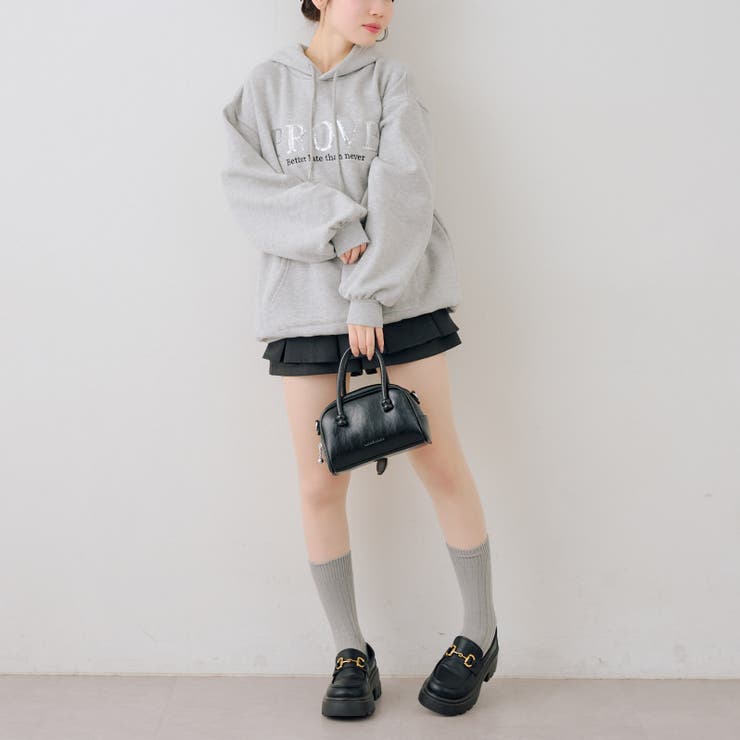 スパンコールロゴ裏起毛パーカー | RMAF　NICE CLAUP / OLIVE des OLIVE | 詳細画像20 