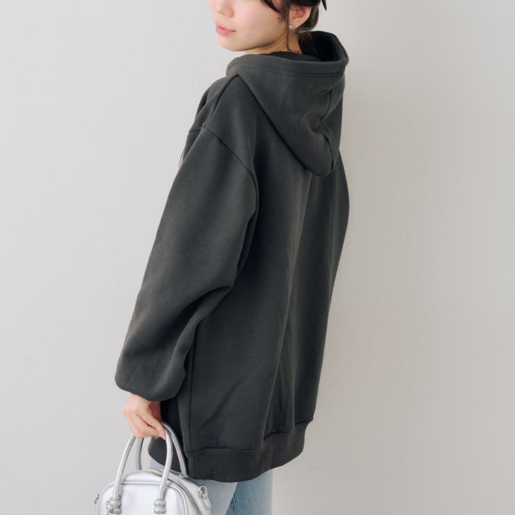 スパンコールロゴ裏起毛パーカー | RMAF　NICE CLAUP / OLIVE des OLIVE | 詳細画像25 