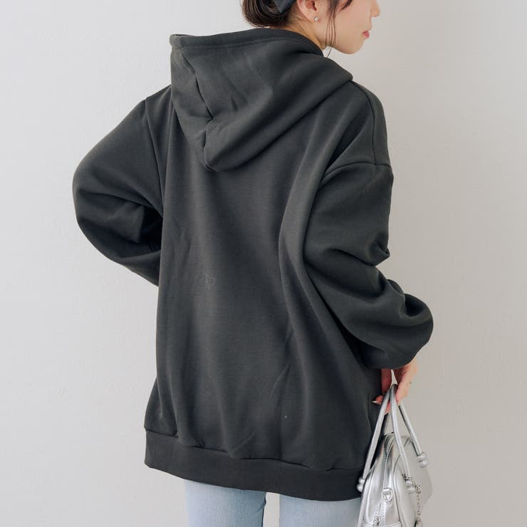 スパンコールロゴ裏起毛パーカー | RMAF　NICE CLAUP / OLIVE des OLIVE | 詳細画像26 