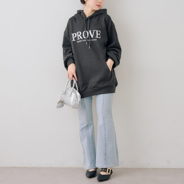 スパンコールロゴ裏起毛パーカー | RMAF　NICE CLAUP / OLIVE des OLIVE | 詳細画像29 