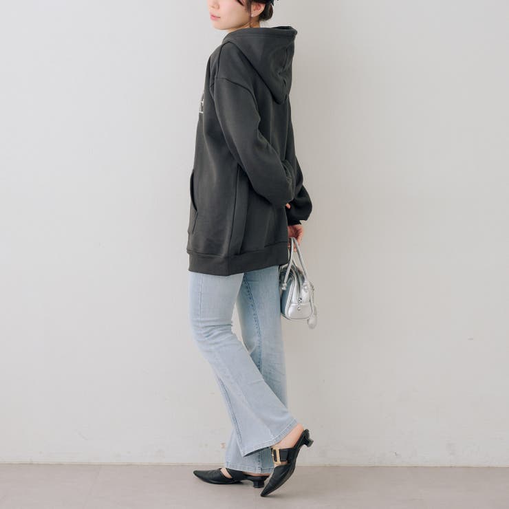 スパンコールロゴ裏起毛パーカー | RMAF　NICE CLAUP / OLIVE des OLIVE | 詳細画像31 