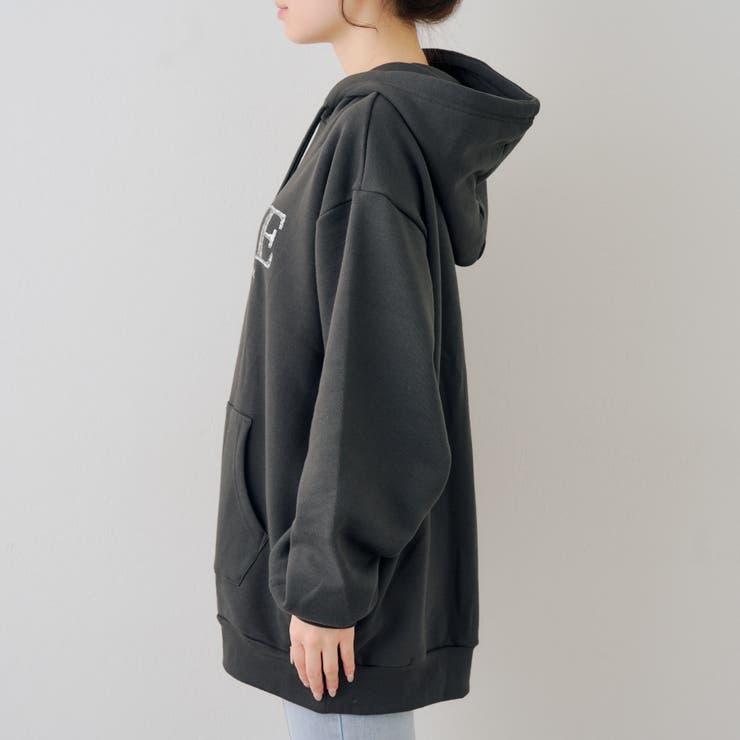 スパンコールロゴ裏起毛パーカー | RMAF　NICE CLAUP / OLIVE des OLIVE | 詳細画像33 