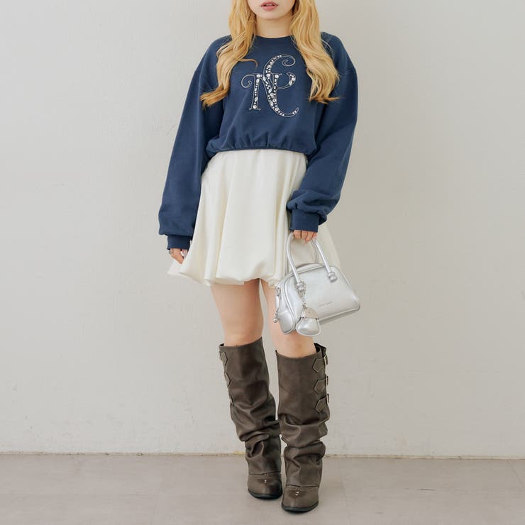 キラキラ図案のアソートプルオーバー | NICE CLAUP / OLIVE des OLIVE　OUTLET | 詳細画像9 