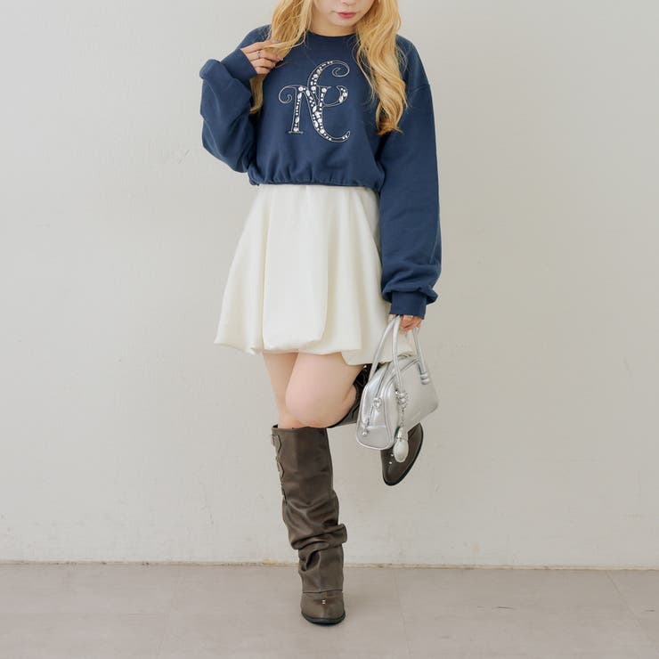 キラキラ図案のアソートプルオーバー | NICE CLAUP / OLIVE des OLIVE　OUTLET | 詳細画像11 