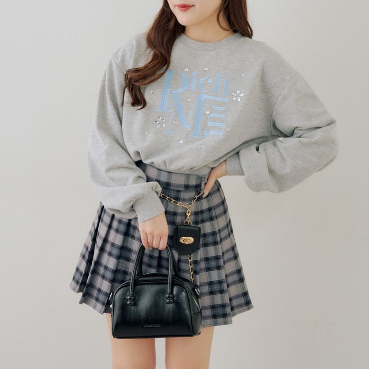 柄1 | キラキラ図案のアソートプルオーバー | NICE CLAUP / OLIVE des OLIVE　OUTLET