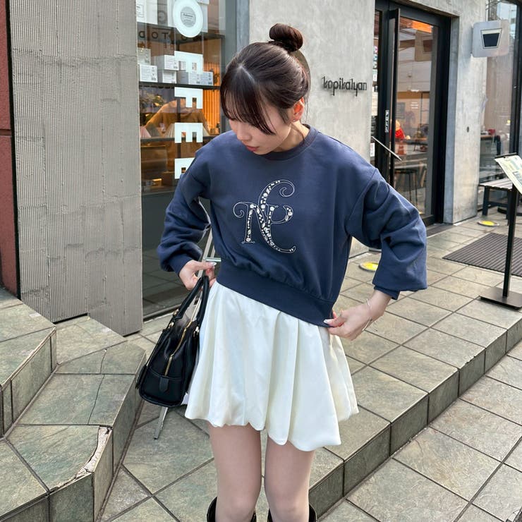 キラキラ図案のアソートプルオーバー | NICE CLAUP / OLIVE des OLIVE　OUTLET | 詳細画像13 