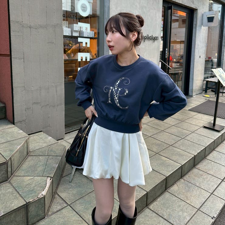 キラキラ図案のアソートプルオーバー | NICE CLAUP / OLIVE des OLIVE　OUTLET | 詳細画像15 