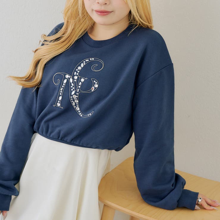 キラキラ図案のアソートプルオーバー | NICE CLAUP / OLIVE des OLIVE　OUTLET | 詳細画像18 