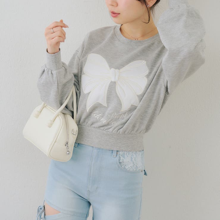 柄3 | キラキラ図案のアソートプルオーバー | NICE CLAUP / OLIVE des OLIVE　OUTLET