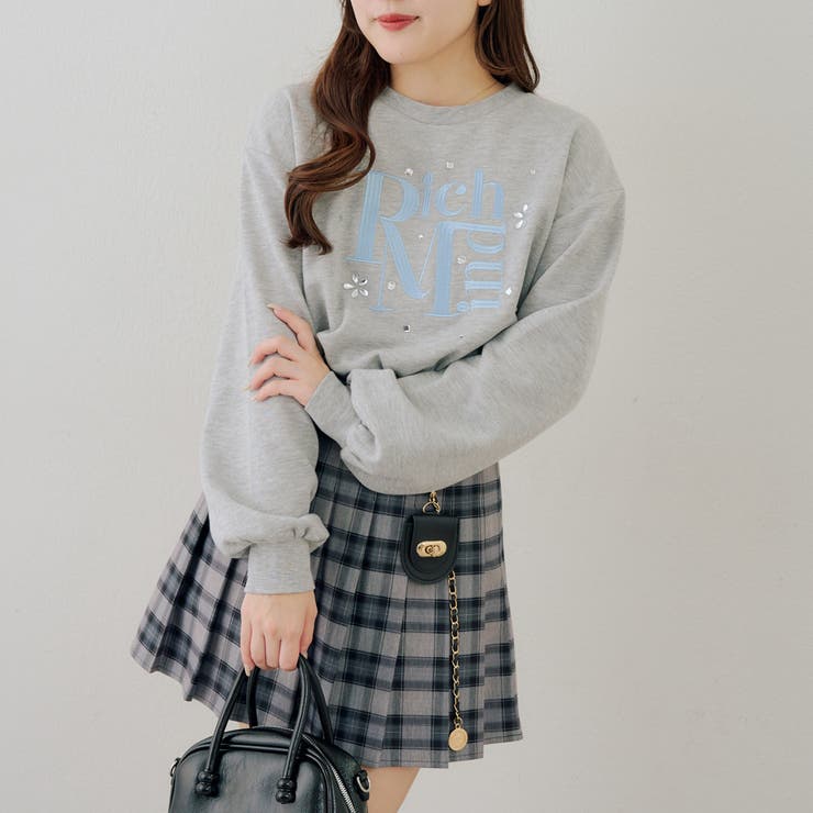 キラキラ図案のアソートプルオーバー | NICE CLAUP / OLIVE des OLIVE　OUTLET | 詳細画像20 