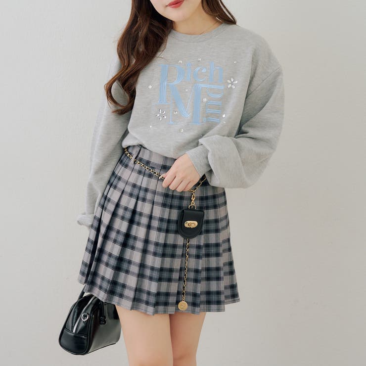 キラキラ図案のアソートプルオーバー | NICE CLAUP / OLIVE des OLIVE　OUTLET | 詳細画像26 