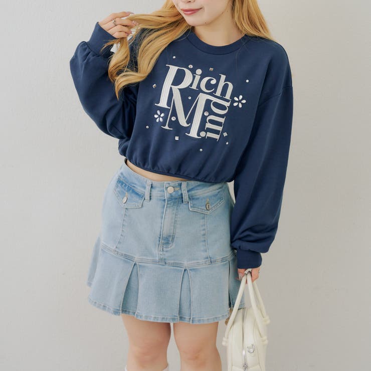 キラキラ図案のアソートプルオーバー | NICE CLAUP / OLIVE des OLIVE　OUTLET | 詳細画像32 