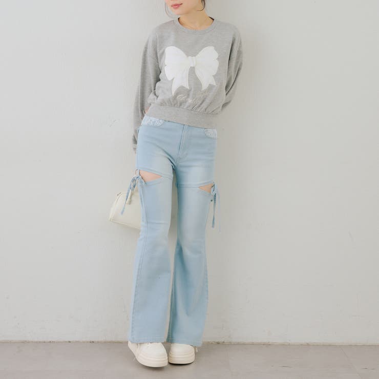 キラキラ図案のアソートプルオーバー | NICE CLAUP / OLIVE des OLIVE　OUTLET | 詳細画像54 