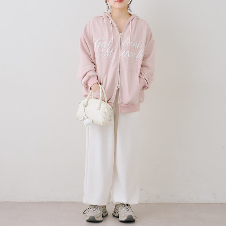 ロゴキラリラメ裏毛パーカー | RMAF　NICE CLAUP / OLIVE des OLIVE | 詳細画像14 