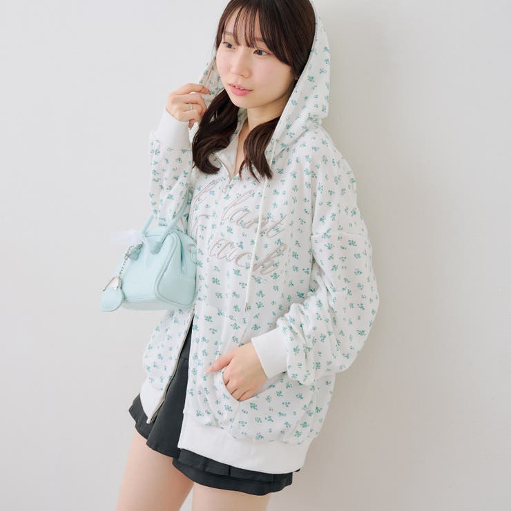 ロゴキラリラメ裏毛パーカー | RMAF　NICE CLAUP / OLIVE des OLIVE | 詳細画像19 