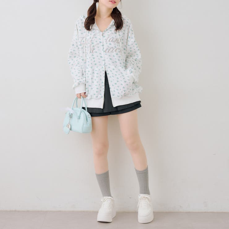 ロゴキラリラメ裏毛パーカー | RMAF　NICE CLAUP / OLIVE des OLIVE | 詳細画像23 