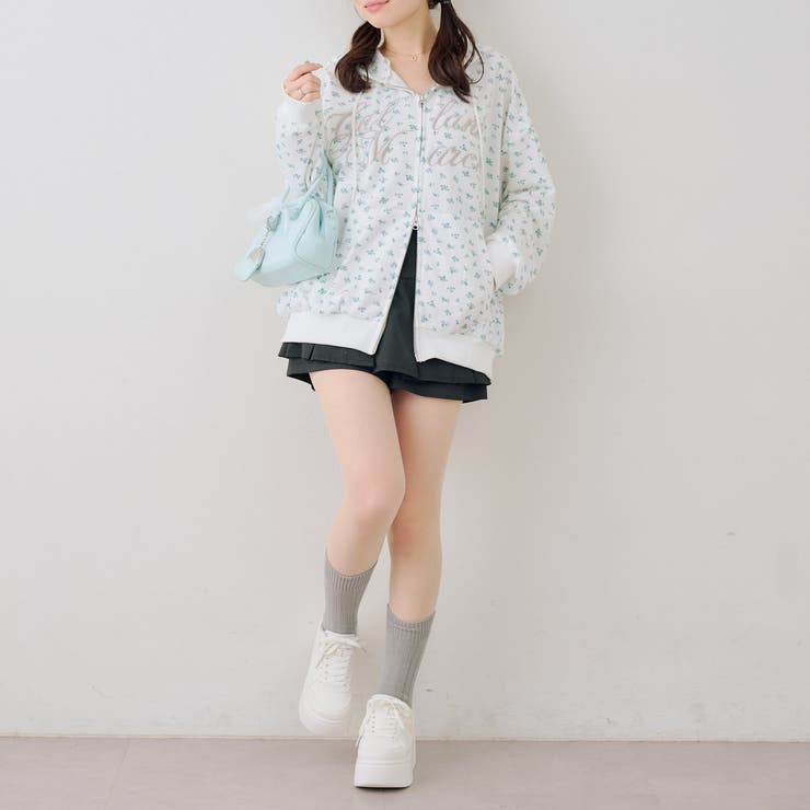 ロゴキラリラメ裏毛パーカー | RMAF　NICE CLAUP / OLIVE des OLIVE | 詳細画像24 