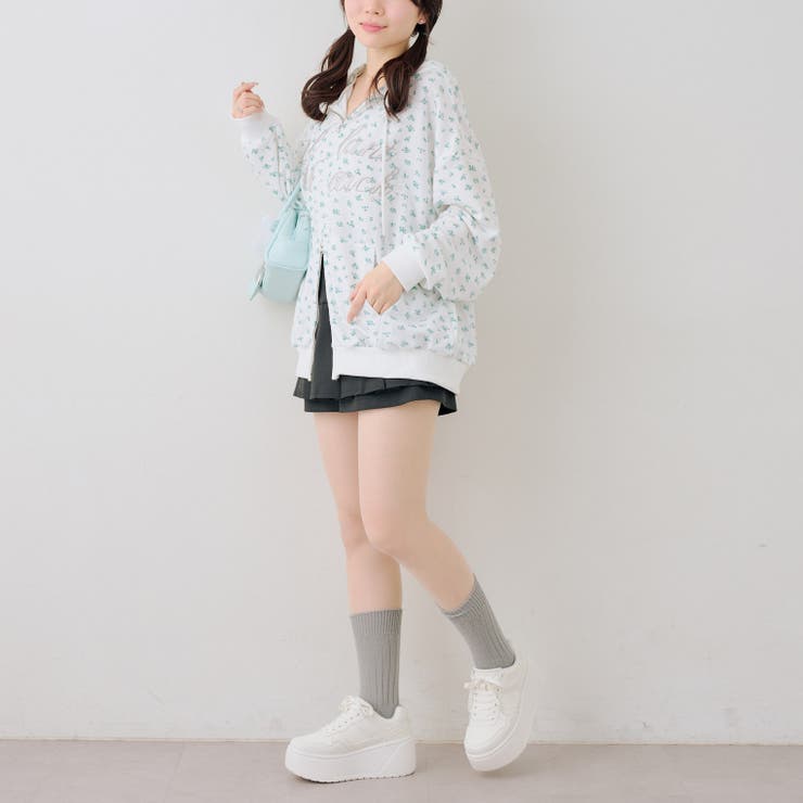 ロゴキラリラメ裏毛パーカー | RMAF　NICE CLAUP / OLIVE des OLIVE | 詳細画像25 