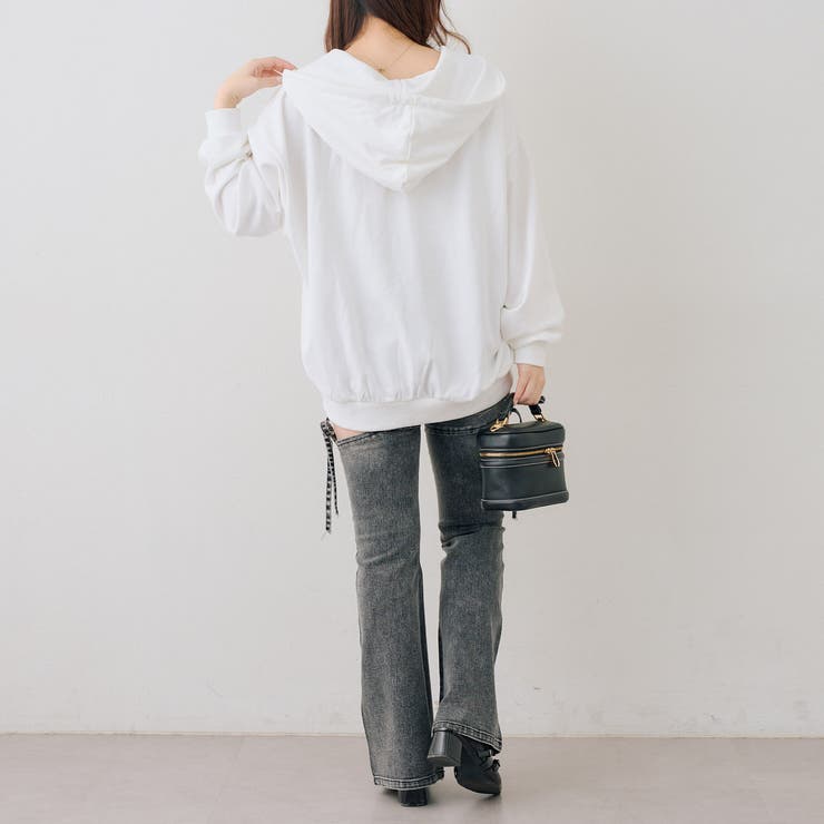 ロゴキラリラメ裏毛パーカー | RMAF　NICE CLAUP / OLIVE des OLIVE | 詳細画像34 