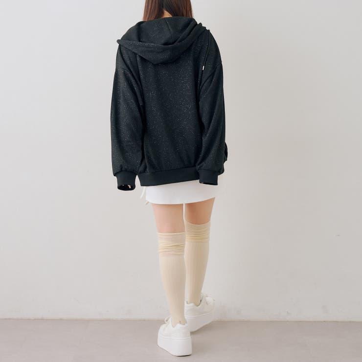 ロゴキラリラメ裏毛パーカー | RMAF　NICE CLAUP / OLIVE des OLIVE | 詳細画像42 