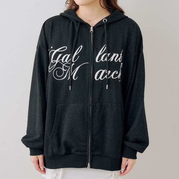 ロゴキラリラメ裏毛パーカー | RMAF　NICE CLAUP / OLIVE des OLIVE | 詳細画像43 