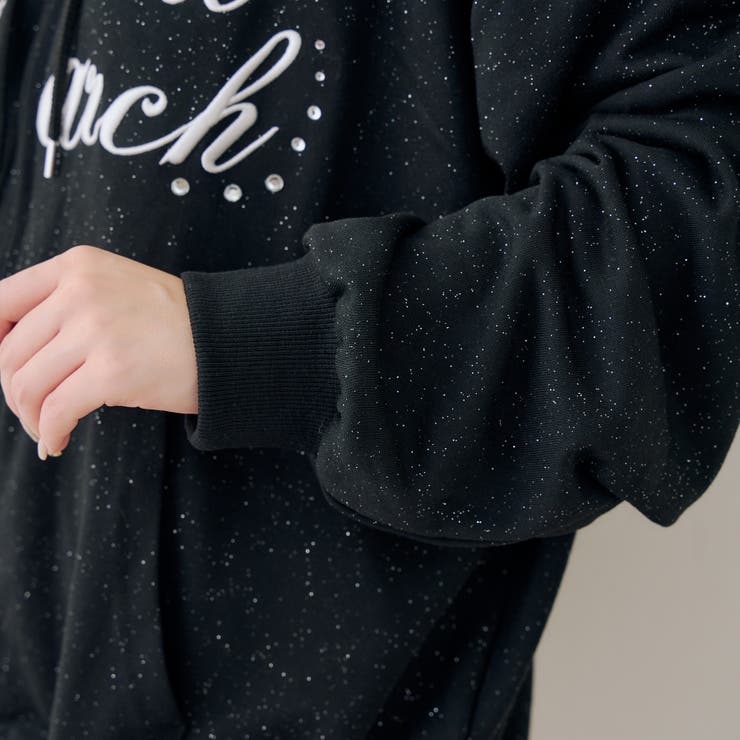 ロゴキラリラメ裏毛パーカー | RMAF　NICE CLAUP / OLIVE des OLIVE | 詳細画像49 