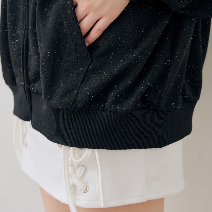 ロゴキラリラメ裏毛パーカー | RMAF　NICE CLAUP / OLIVE des OLIVE | 詳細画像50 