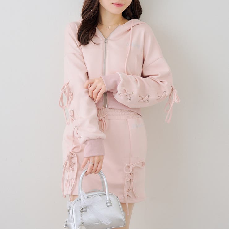 【セットアップ対応】ダンボールレースアップパーカー | RMAF　NICE CLAUP / OLIVE des OLIVE | 詳細画像18 