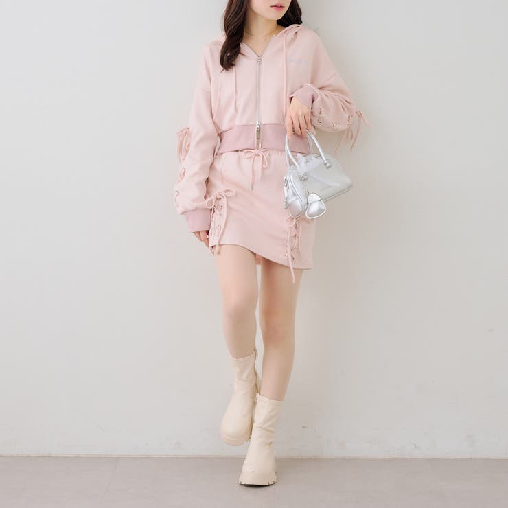 【セットアップ対応】ダンボールレースアップパーカー | RMAF　NICE CLAUP / OLIVE des OLIVE | 詳細画像22 