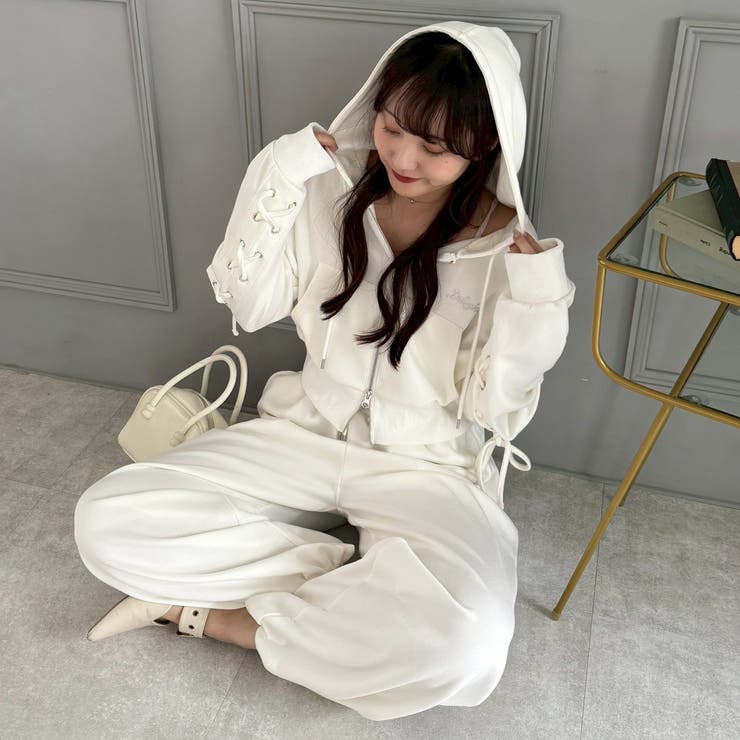 【セットアップ対応】ダンボールレースアップパーカー | RMAF　NICE CLAUP / OLIVE des OLIVE | 詳細画像31 