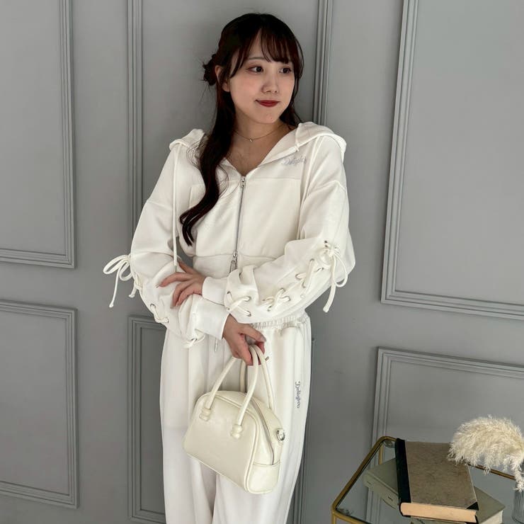 【セットアップ対応】ダンボールレースアップパーカー | RMAF　NICE CLAUP / OLIVE des OLIVE | 詳細画像32 