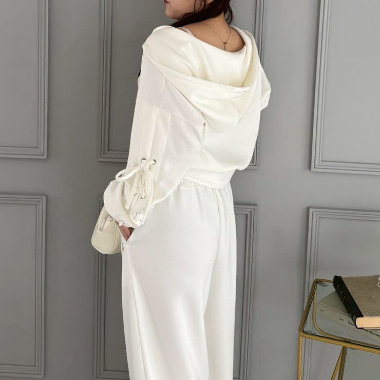 【セットアップ対応】ダンボールレースアップパーカー | RMAF　NICE CLAUP / OLIVE des OLIVE | 詳細画像33 