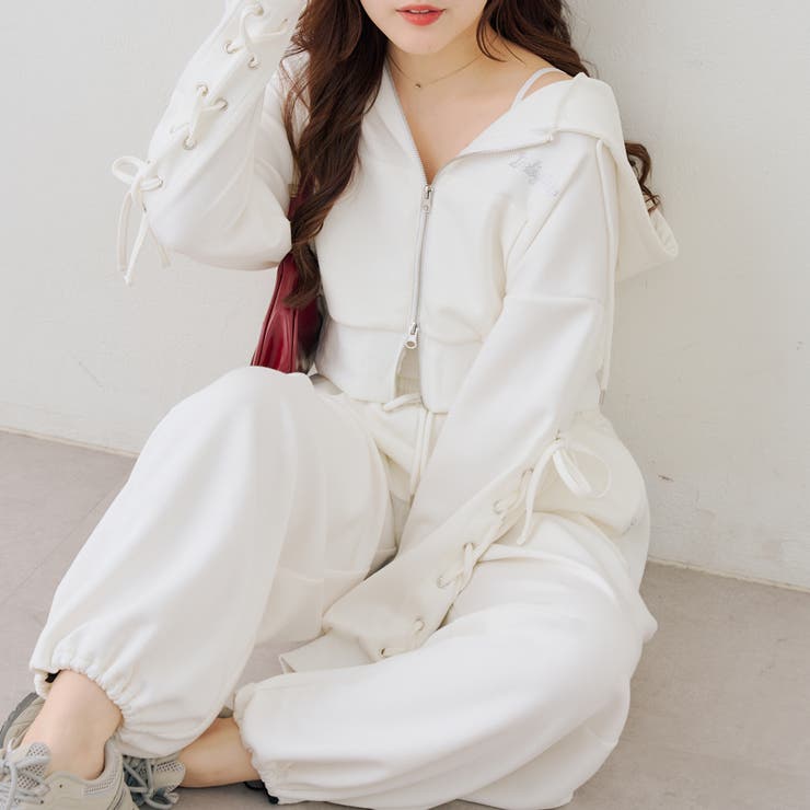 【セットアップ対応】ダンボールレースアップパーカー | RMAF　NICE CLAUP / OLIVE des OLIVE | 詳細画像33 