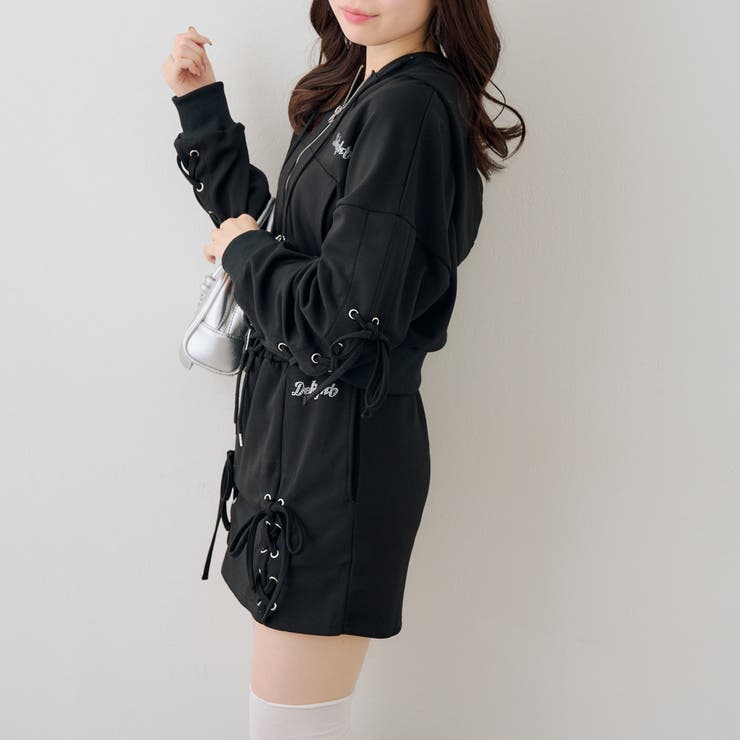 【セットアップ対応】ダンボールレースアップパーカー | RMAF　NICE CLAUP / OLIVE des OLIVE | 詳細画像52 