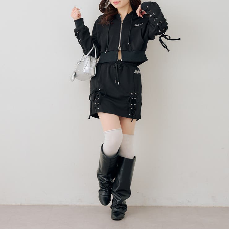 【セットアップ対応】ダンボールレースアップパーカー | RMAF　NICE CLAUP / OLIVE des OLIVE | 詳細画像56 