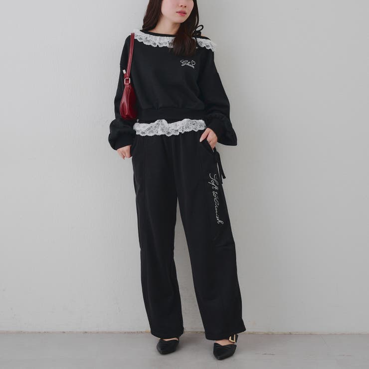 【丈の長さを選べる】ラメ裏毛ワンショルプルオーバー | RMAF　NICE CLAUP / OLIVE des OLIVE | 詳細画像50 