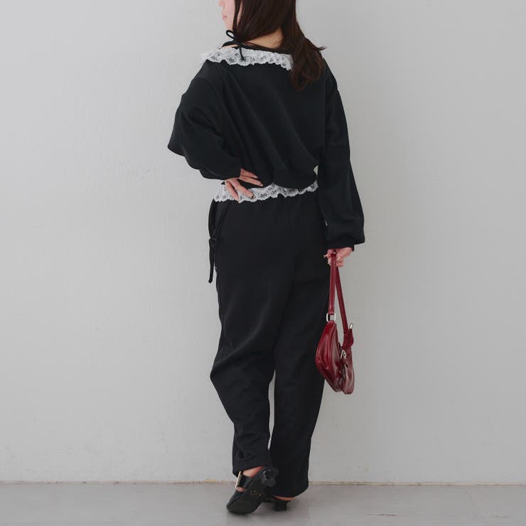 【丈の長さを選べる】ラメ裏毛ワンショルプルオーバー | RMAF　NICE CLAUP / OLIVE des OLIVE | 詳細画像53 