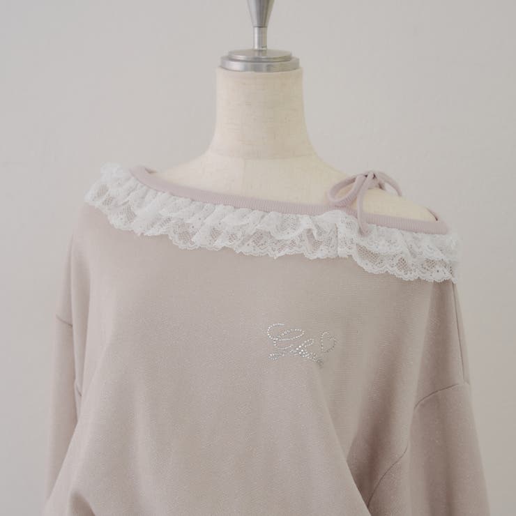 【丈の長さを選べる】ラメ裏毛ワンショルプルオーバー | RMAF　NICE CLAUP / OLIVE des OLIVE | 詳細画像67 